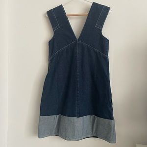 COS A-Line Denim Dress